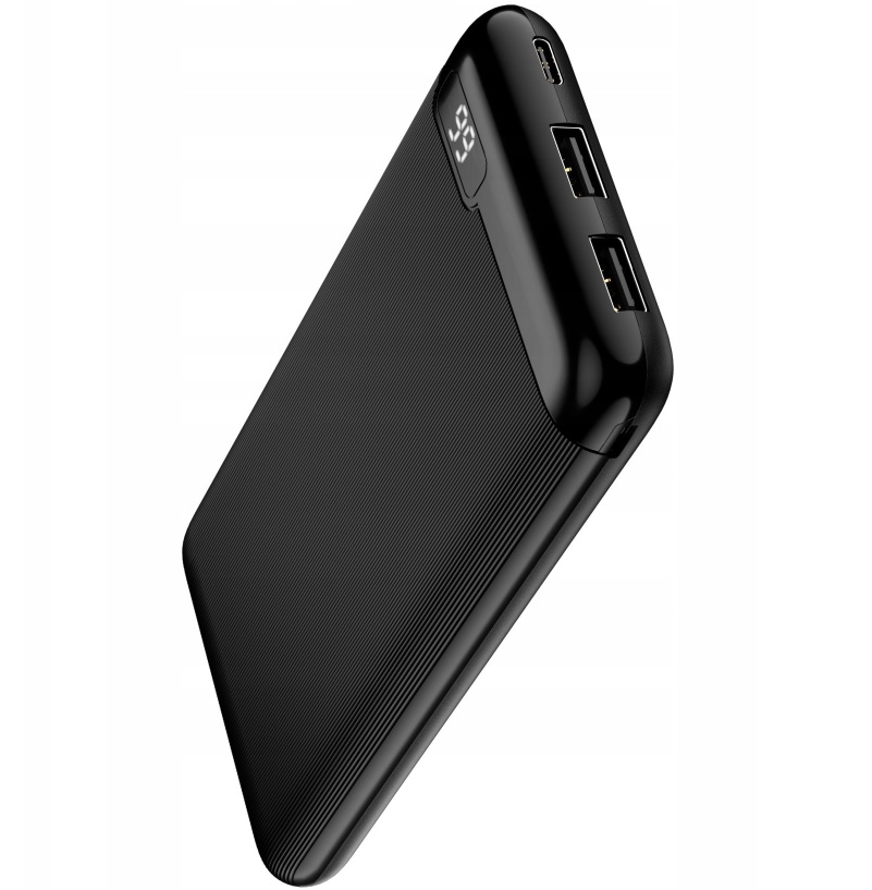 Batterie Externe Setty SPBL-10, 10000mAh, 10W, 2 x USB-A, Noire