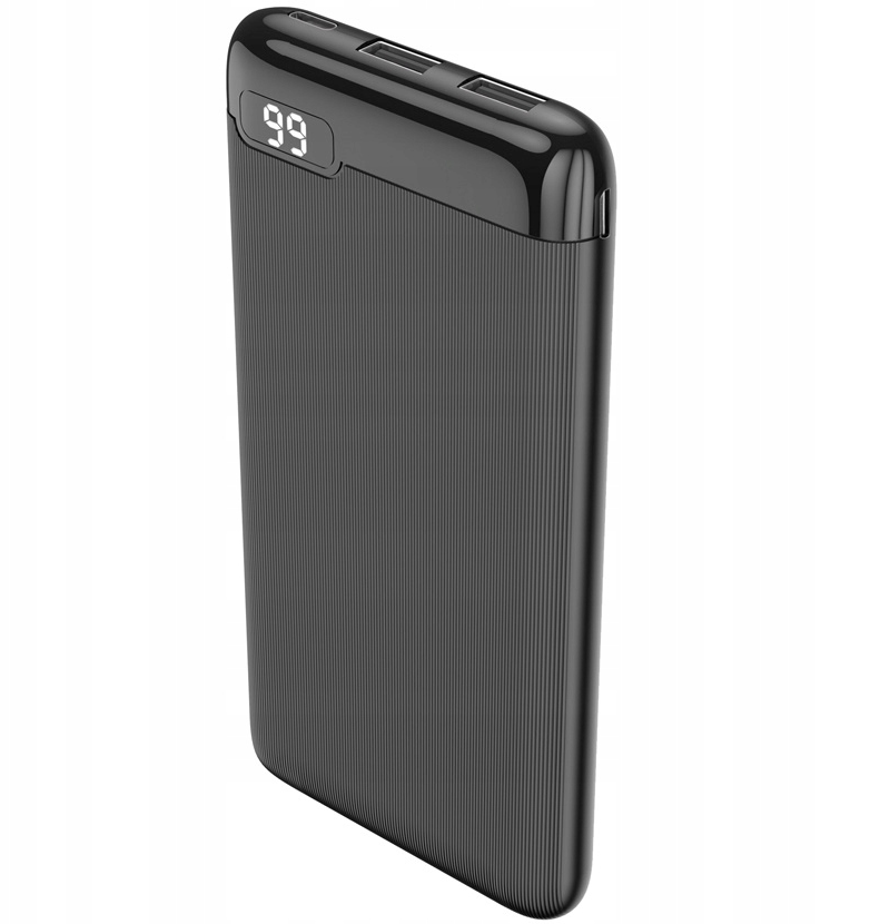 Batterie Externe Setty SPBL-10, 10000mAh, 10W, 2 x USB-A, Noire