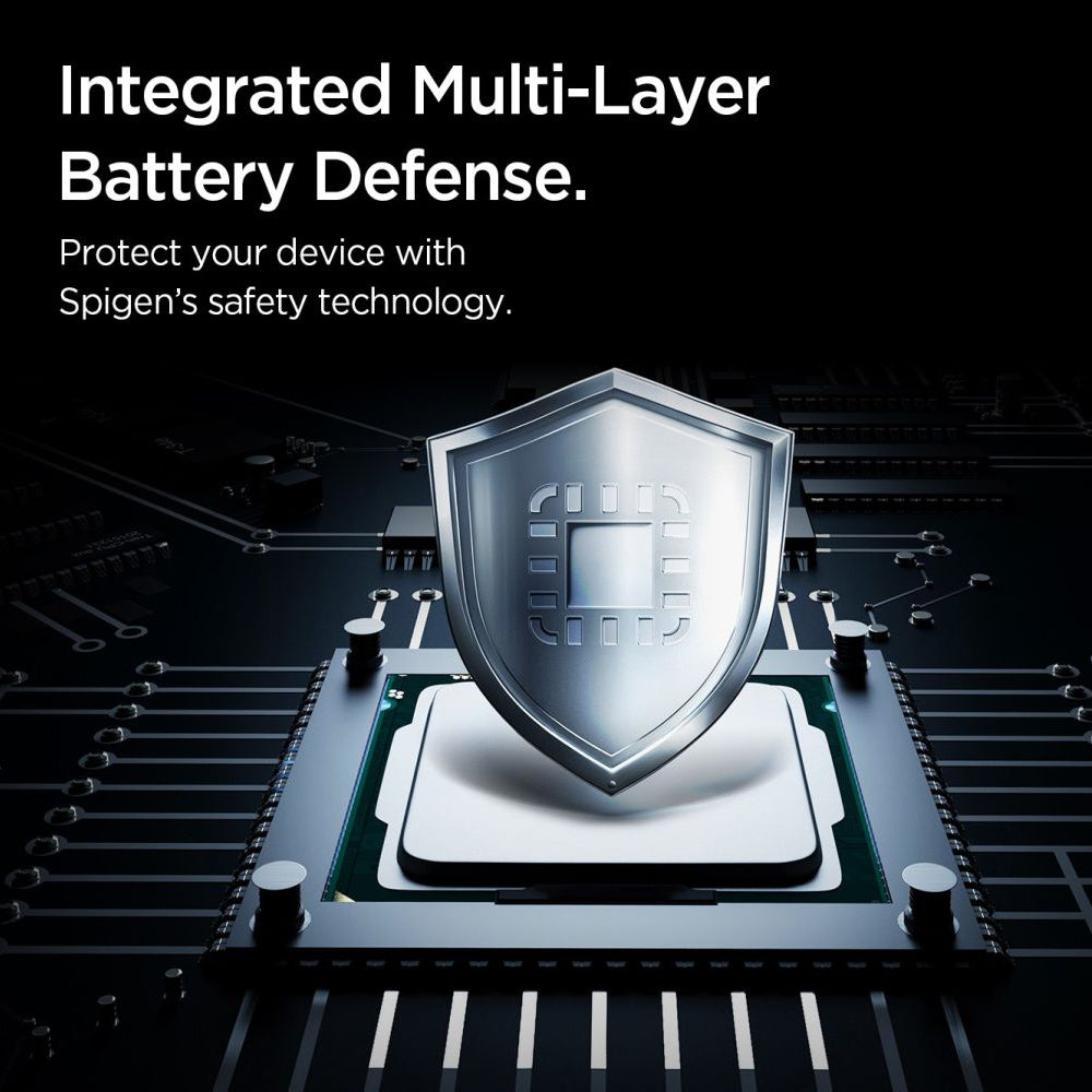 Batterie Externe Spigen Essential, 10000mAh, 22.5W, QC + PD, 1 x USB-A - 2 x USB-C, Noire