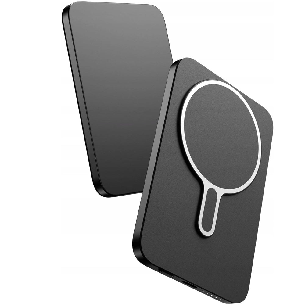 Batterie Externe Sans Fil 3MK MagSnap Go, 5000mAh, 20W, PD + FQI, 1 x QI - 1 x USB-C, Gris