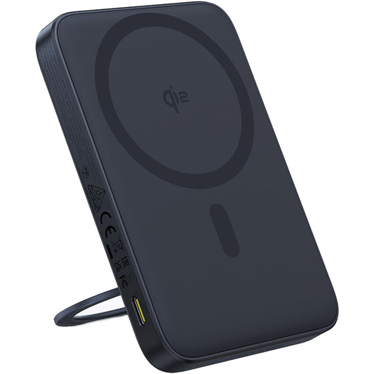 Batterie Externe Sans Fil Baseus PicoGo, 5000mAh, 20W, PD + FQI, 1 x QI - 1 x USB-C, Noire P10076802123-00