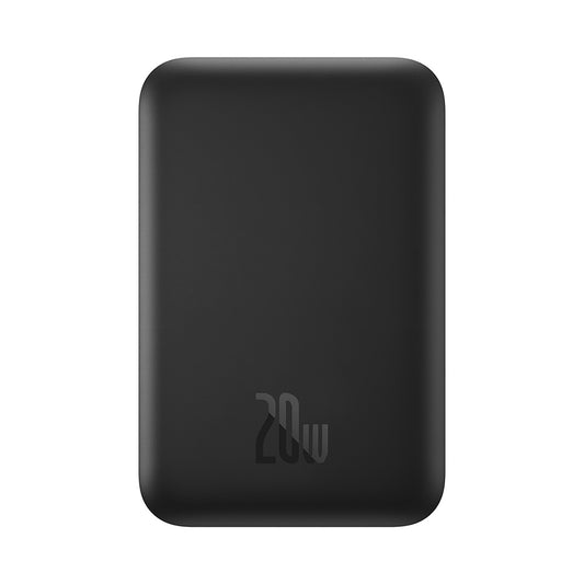 Batterie Externe Sans Fil Baseus Mini Air, 6000mAh, 20W, PD + FQI, 1 x QI - 1 x USB-C, Noire P10059002113-00