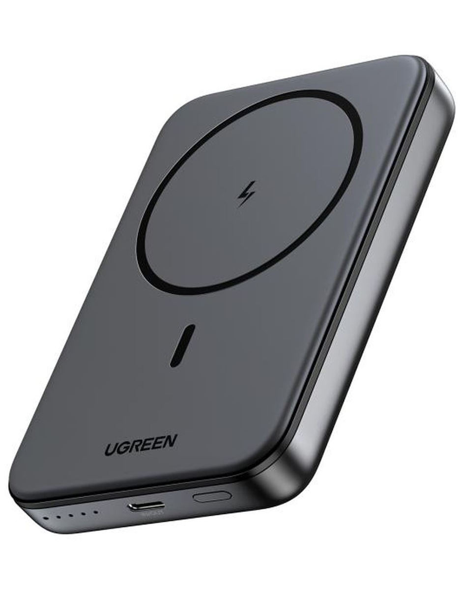 Batterie Externe Sans Fil UGREEN PB561, 10000mAh, 20W, PD + FQI, 1 x QI - 1 x USB-C, Noire