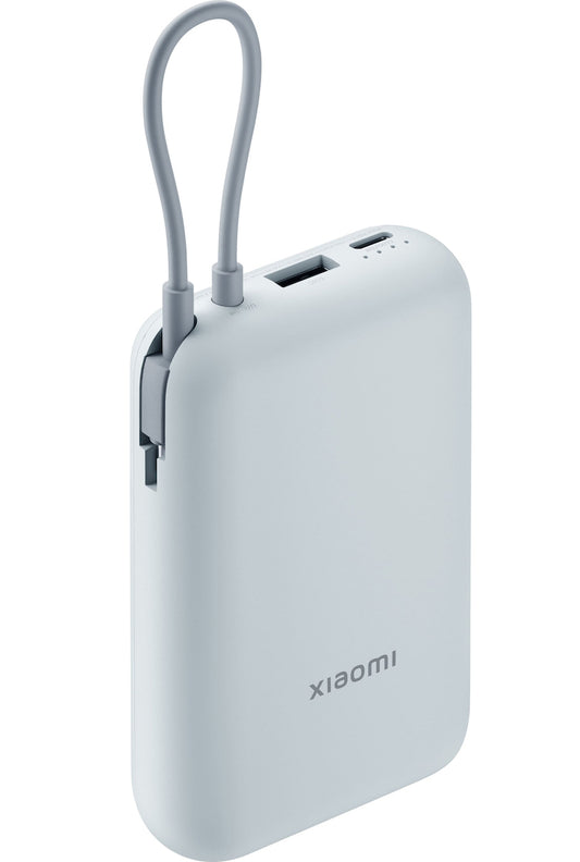 Batterie Externe Xiaomi Pocket Edition Pro, 10000mAh, 33W, QC + PD, 1 x USB-A - 1 x USB-C, Bleue BHR9073GL