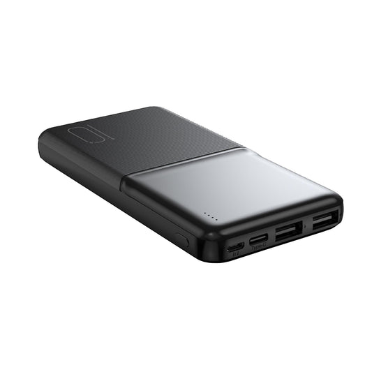 Batterie Externe XO Design PR251, 10000mAh, 10W, 2 x USB-A, Noire