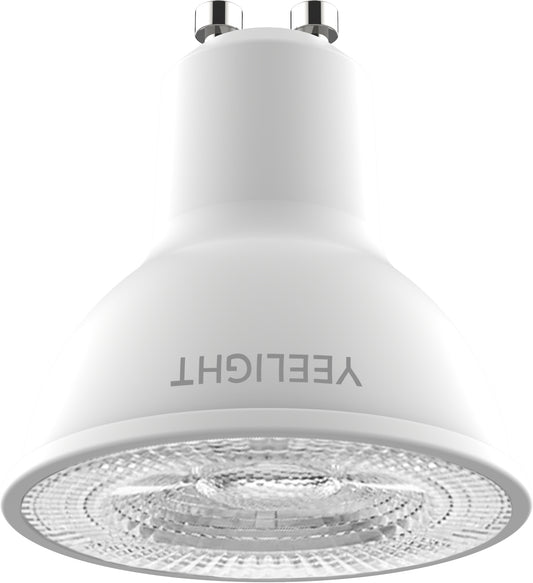 Ampoule LED Yeelight W1, Wi-Fi, GU10, 4.8W, 2700K, 350lm, Set 4 pièces YLDP004