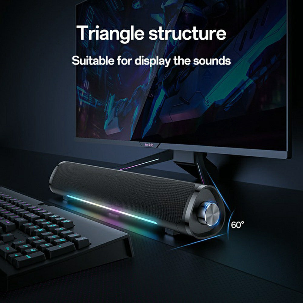 Enceinte Bluetooth Yesido YSW27, 10W, RGB, Noire