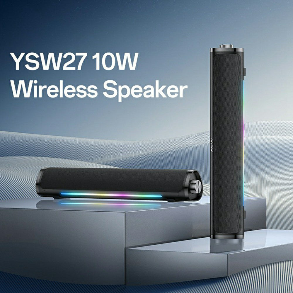 Enceinte Bluetooth Yesido YSW27, 10W, RGB, Noire