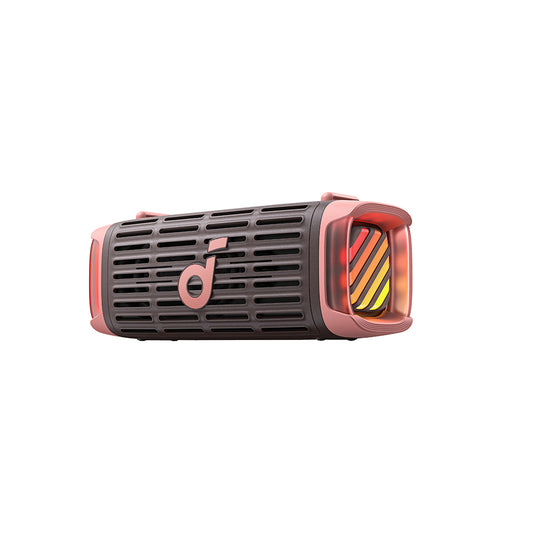 Enceinte Portable Bluetooth Anker SoundCore Boom 3i, 50W, RGB, Étanche, Marron Rose D5100080