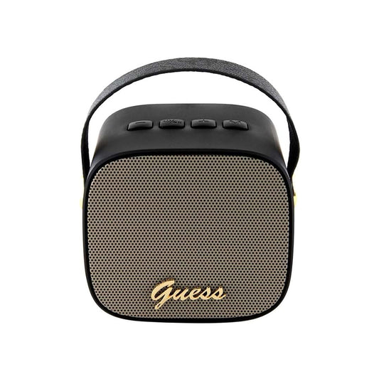 Enceinte Portable Bluetooth Guess 4G Script Logo, 5W, Noire