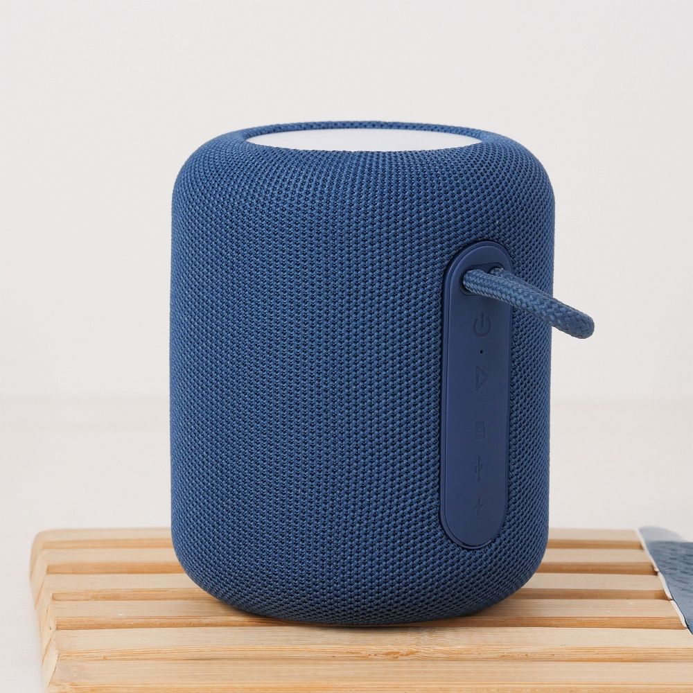 Enceinte Portable Bluetooth HOCO HC30, 5W, TWS, RGB, Bleue