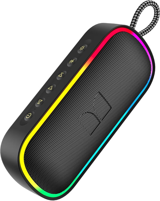 Enceinte Portable Bluetooth Monster S150 Plus, 40W, TWS, RGB, Étanche, Noire