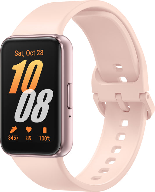 Bracelet fitness Samsung Galaxy Fit3, or rose SM-R390NIDAEUE