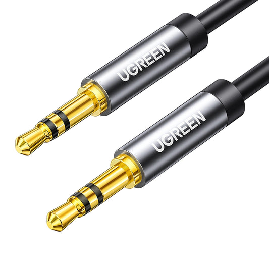 Câble audio 3.5mm - 3.5mm UGREEN AV119, 5m, Noir
