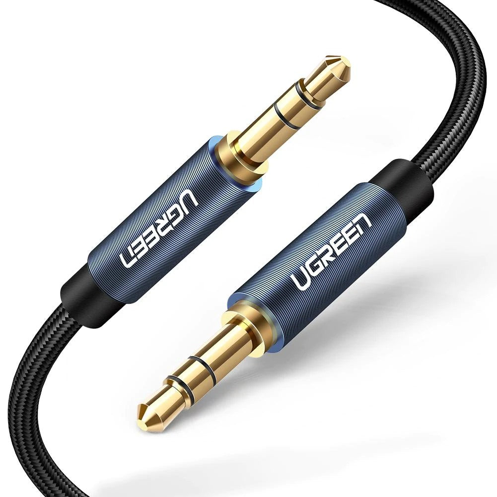 UGREEN AV122 Mini 3.5mm - 3.5mm Audio Cable, 2m, Blue