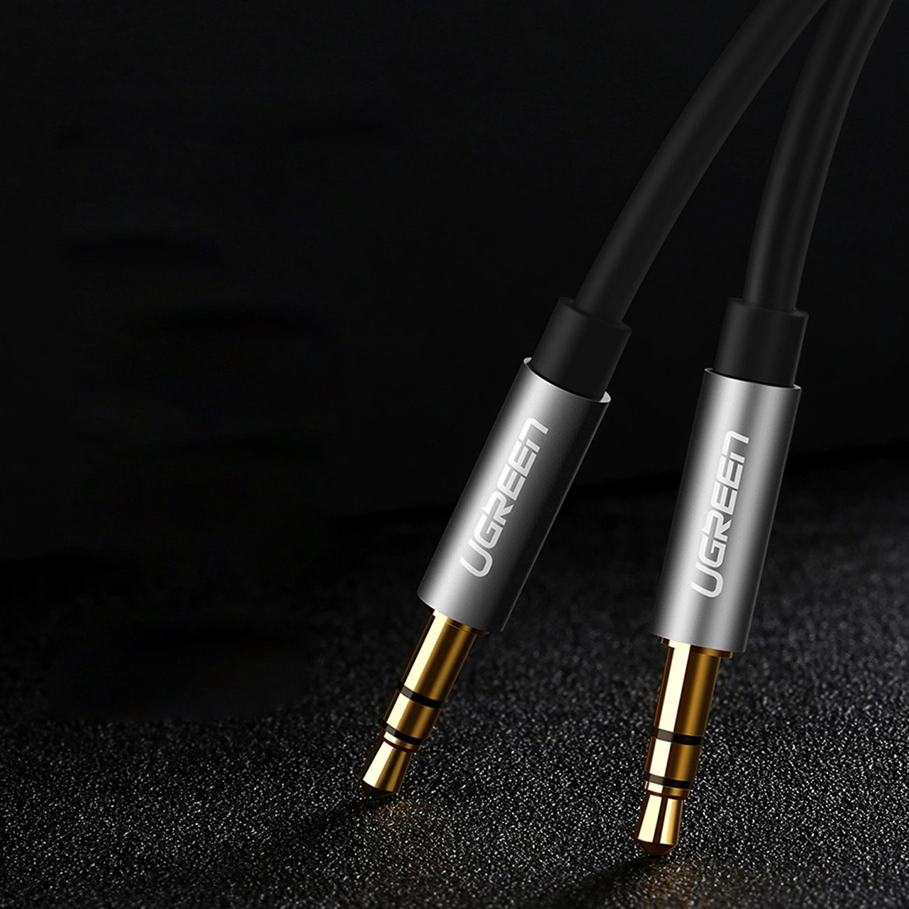 Câble Audio 3.5mm - 3.5mm UGREEN AV119, 3m, Noir