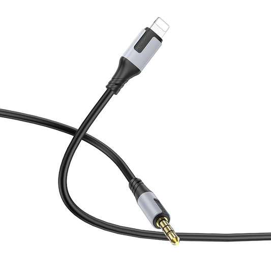 Câble Audio Lightning - 3.5mm Borofone BL19 Creator, 1m, Noir
