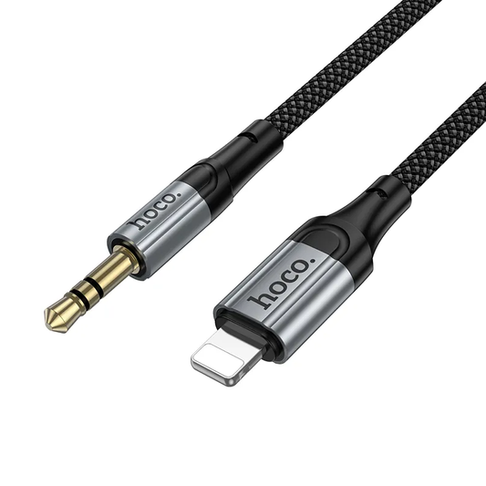 Câble Audio Lightning - 3.5mm HOCO UPA33A, 1.5m, Noir