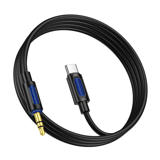 Câble audio USB-C - 3,5 mm BL20, 1 m, noir