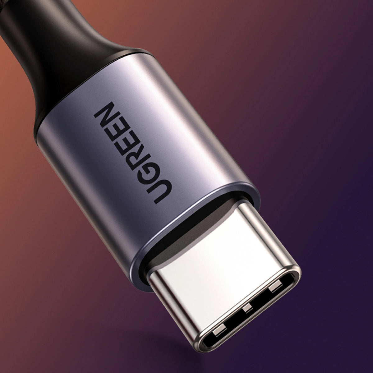 Câble Audio USB-C - 3.5mm UGREEN AV143, 1m, Gris