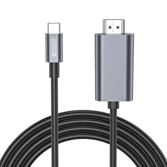 Câble audio et vidéo USB-C - HDMI Tech-Protect Ultraboost, 2m, noir