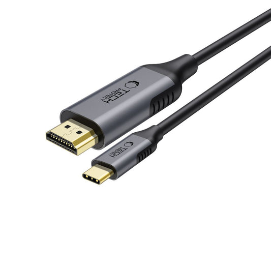 Câble Audio et Vidéo USB-C - HDMI Tech-Protect Ultraboost, 1.8m, Noir