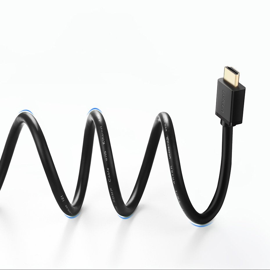 Câble Vidéo UGREEN HD104, HDMI - HDMI, 4K, 3m, Noir