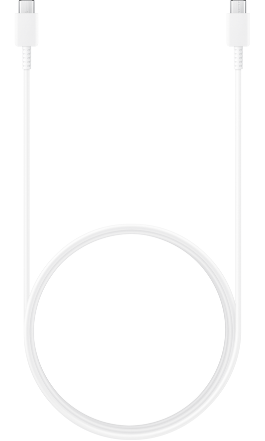 Câble de données et de charge USB-C - USB-C Samsung, 60W, 1.8m, Blanc EP-DX310JWEGEU