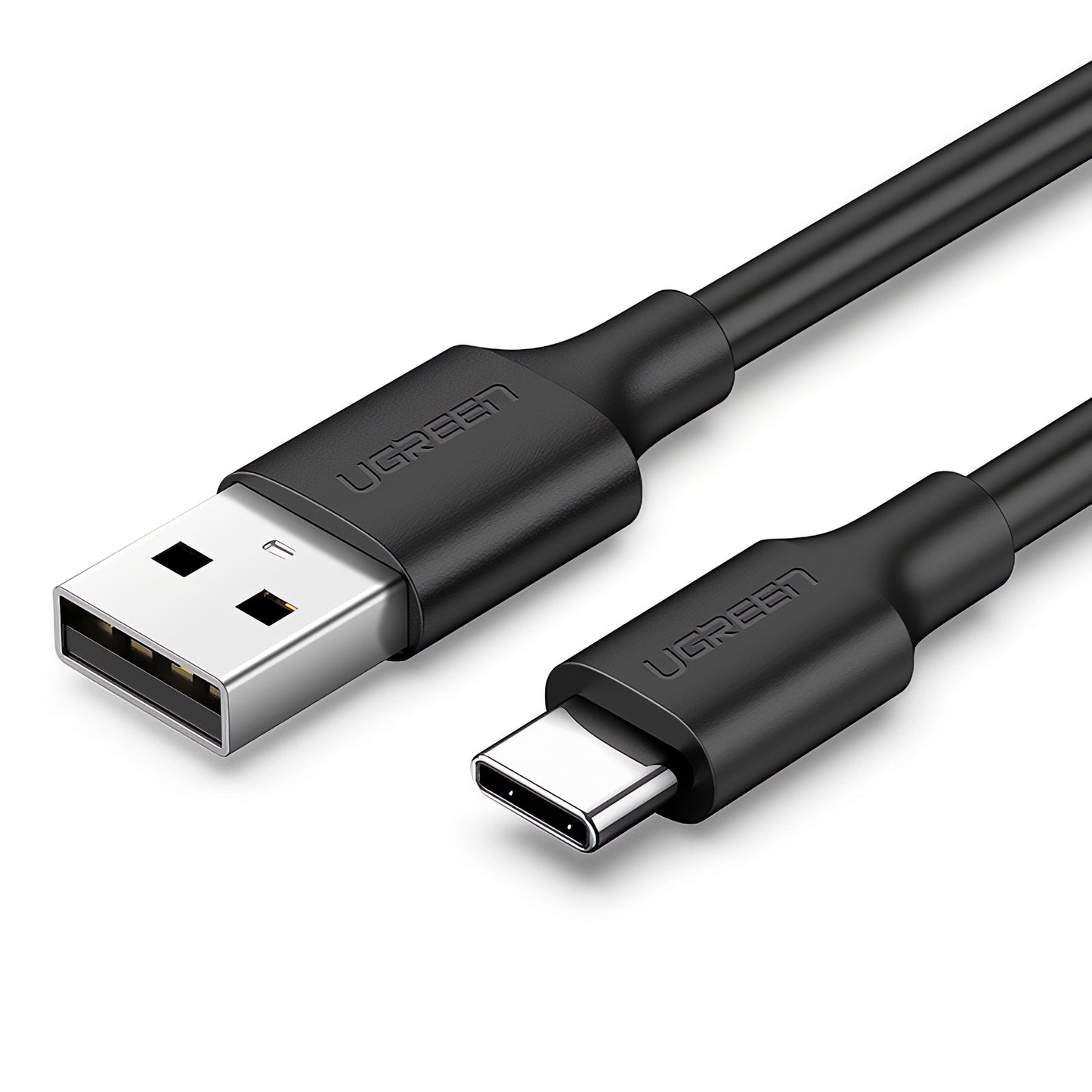Câble de Données et de Charge USB-A - USB-C UGREEN US287, 18W, 3m, Noir