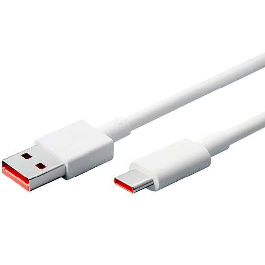 Câble de Données et de Charge USB-A - USB-C Xiaomi, 65W, 1m, Blanc 45010000154S