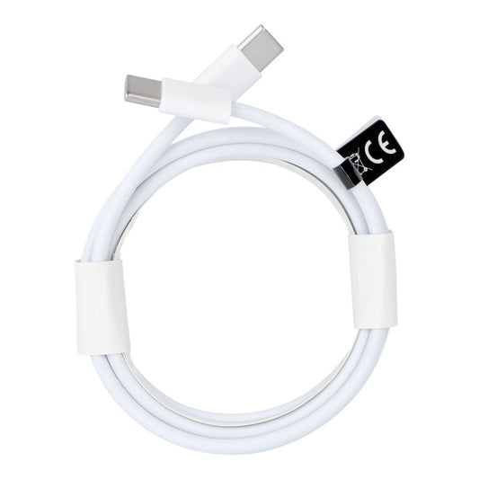 Câble de données et de charge USB-C - USB-C OEM USB-C HD26 Box, 30W, 2m, blanc