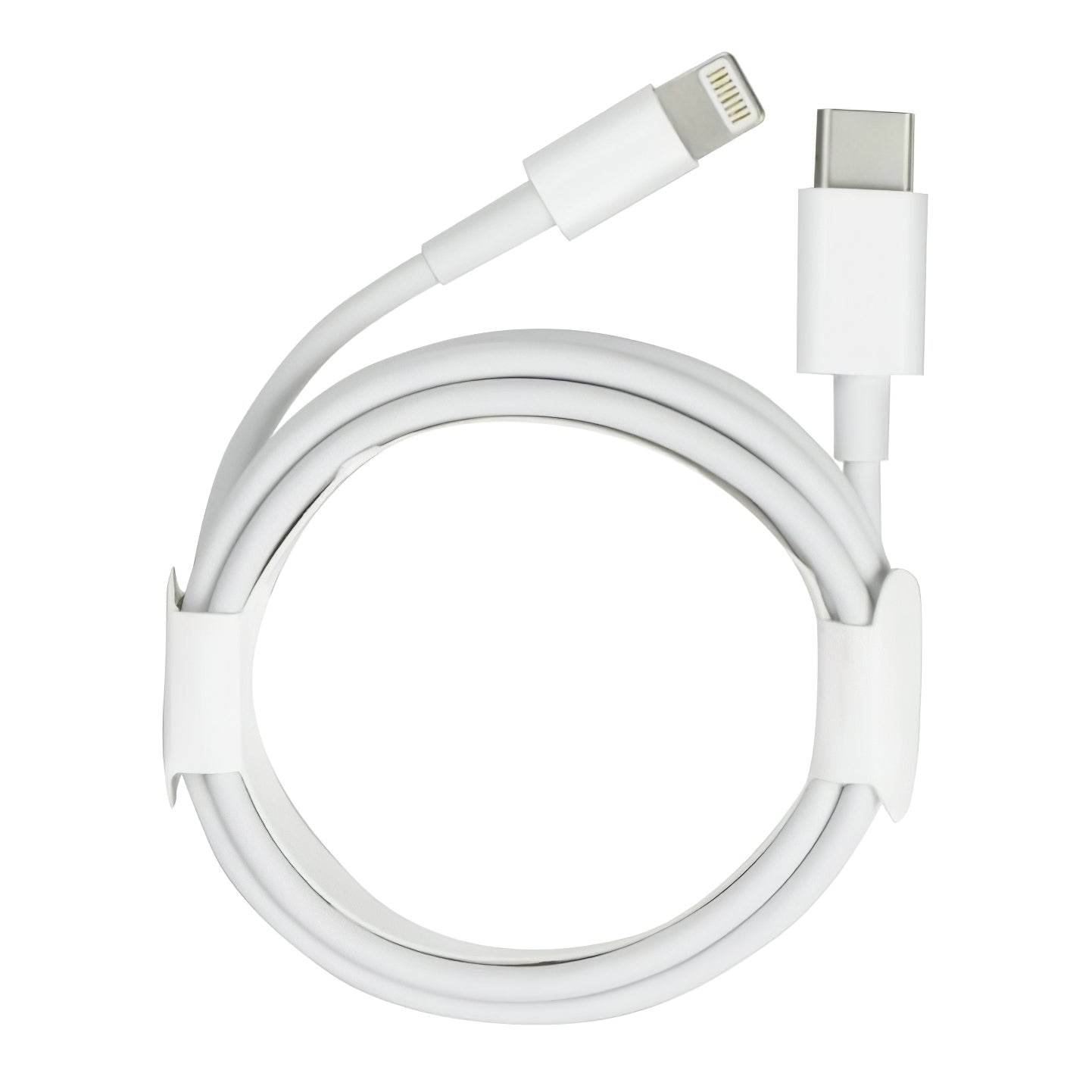 Câble de données et de charge USB-C - Lightning OEM, 12W, 1m, Blanc