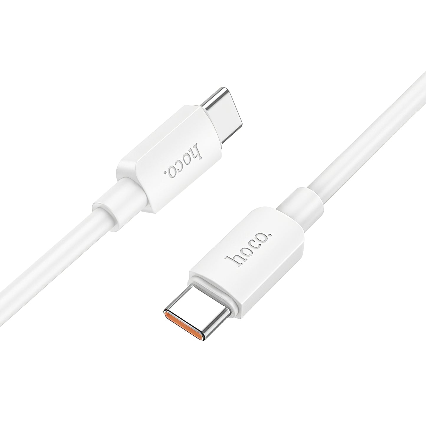 Câble de Données et de Charge USB-C - USB-C HOCO X96, 100W, 1m, Blanc