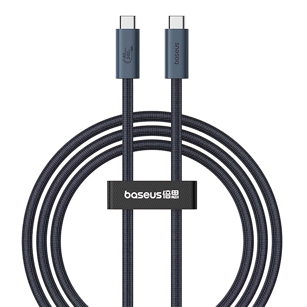 Câble de Données et de Charge USB-C - USB-C Baseus Flash Series II, 240W, 1m, Noir P10311803111-00