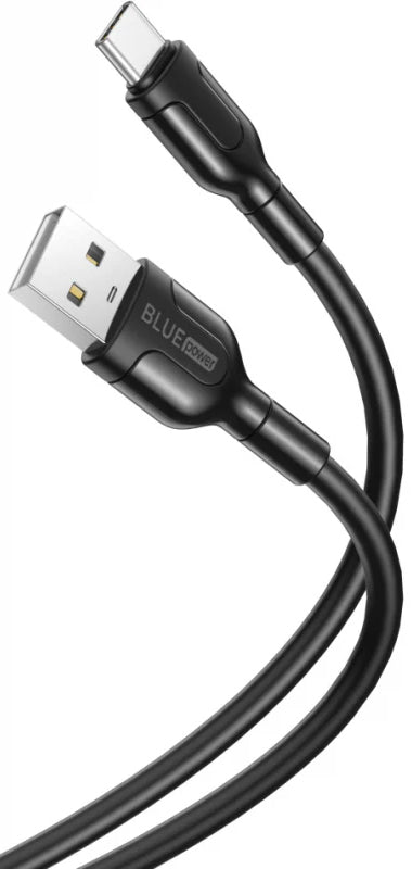 Câble de Données et de Charge USB-A - USB-C Blue Power BNB212, 18W, 1m, Blanc
