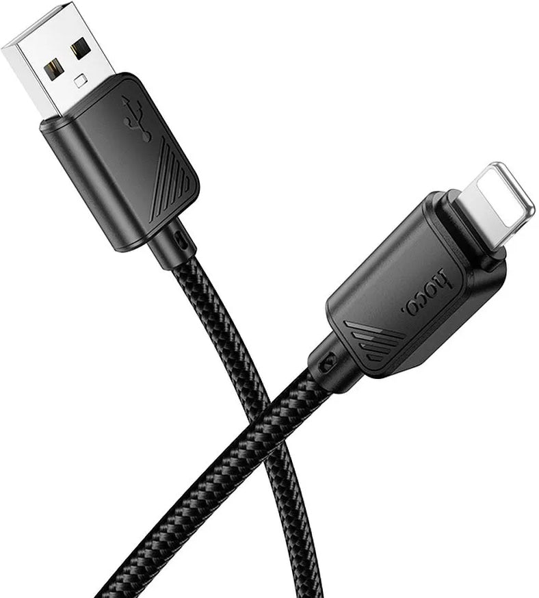 Câble de Données et de Charge USB-A - Lightning HOCO X113, 18W, 1m, Noir