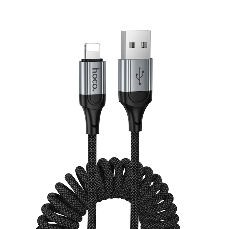 Câble de Données et de Charge USB-A - Lightning HOCO X121, 27W, 1.5m, Noir