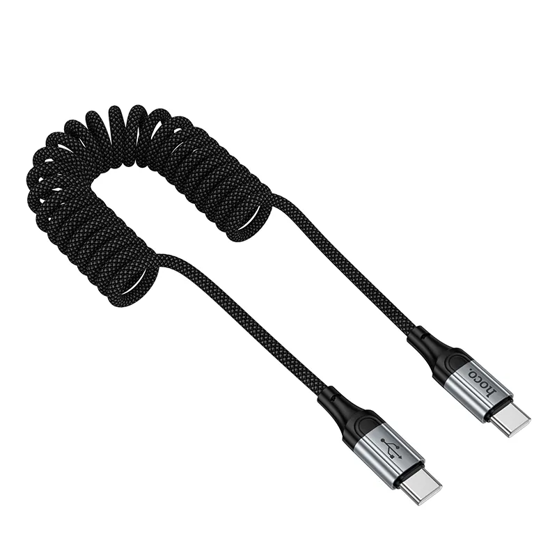 Câble de Données et de Charge USB-C - USB-C HOCO X121, 60W, 1.5m, Noir