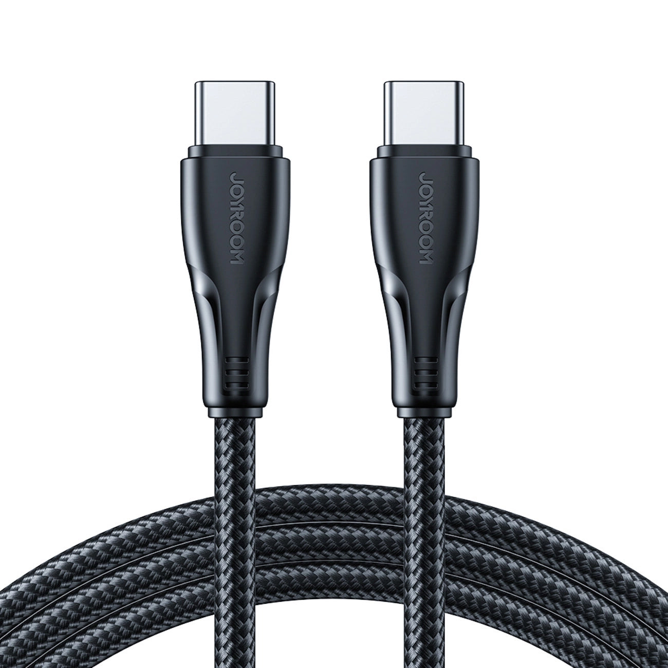 Câble de Données et de Charge USB-C - USB-C Joyroom S-A11, 60W, 0.25m, Noir