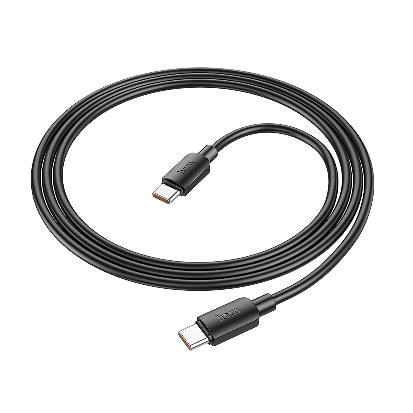 Câble de Données et de Charge USB-C - USB-C HOCO X96, 100W, 1m, Noir