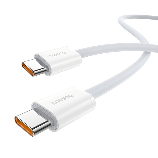 Câble de données et de charge USB-C - USB-C Baseus Superior Series 2, 100W, 1m, blanc P10365200211-03