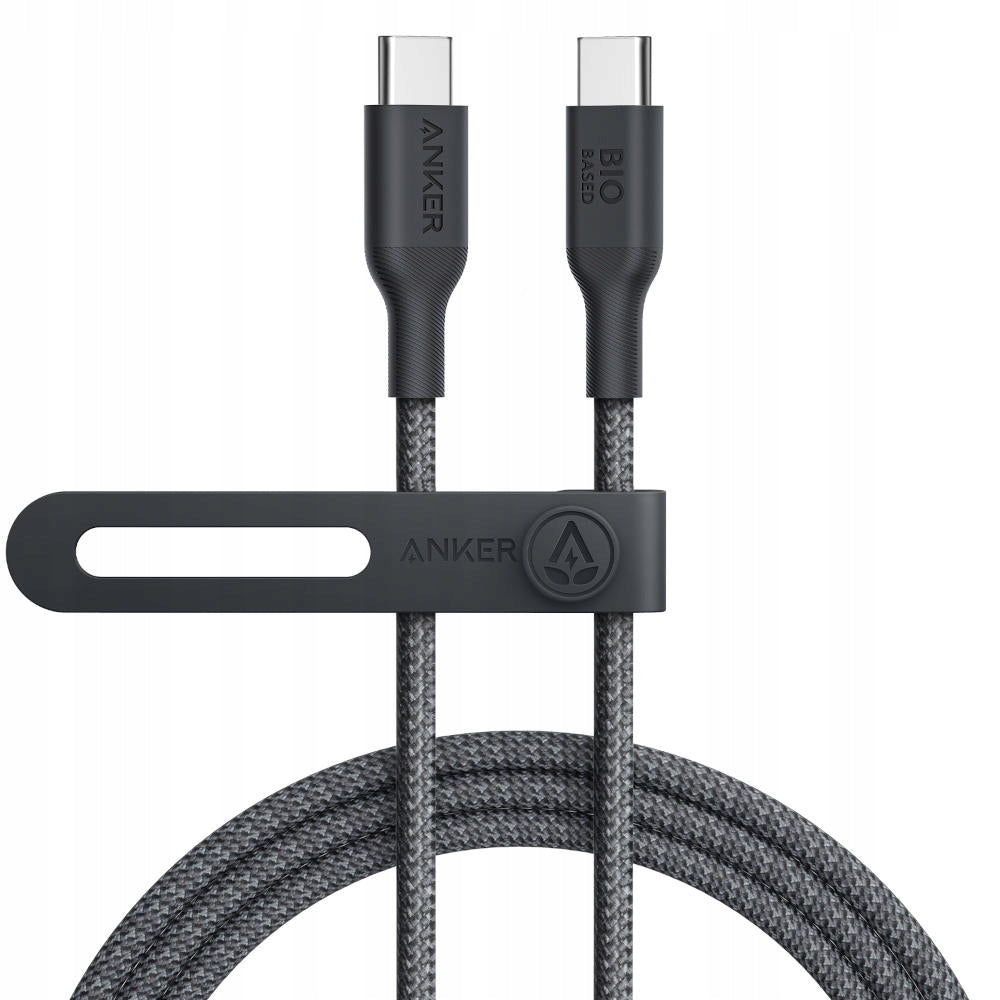 Câble de Données et de Charge USB-C - USB-C Anker 544, 140W, 1.8m, Noir A80F6H11