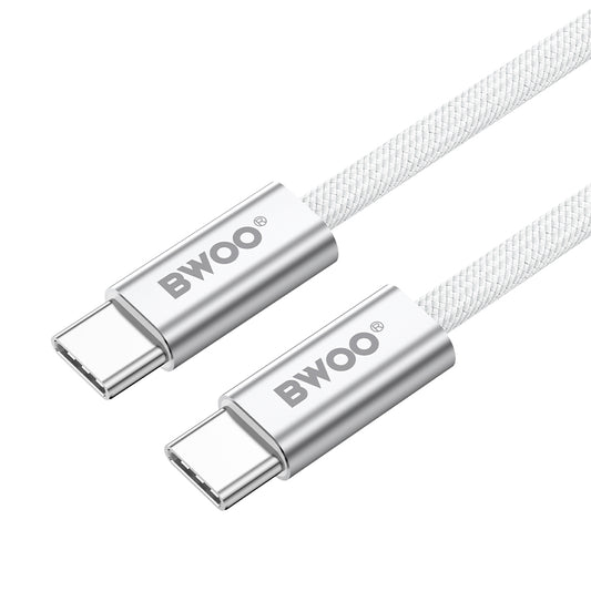 USB-C Data and Charging Cable - USB-C BWOO BO-X317C, 240W, 1m, White