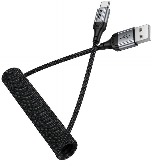 Câble de Données et de Charge USB-A - USB-C HOCO X121, 18W, 1.5m, Noir