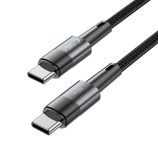 Câble de données et de charge USB-C - USB-C Tech-Protect Ultraboost, 60W, 2m, Gris