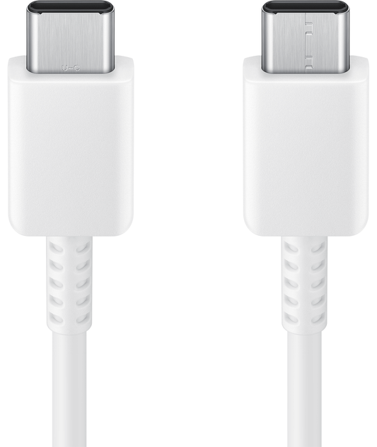 Câble de données et de charge USB-C - USB-C Samsung, 60W, 1.8m, Blanc EP-DX310JWEGEU