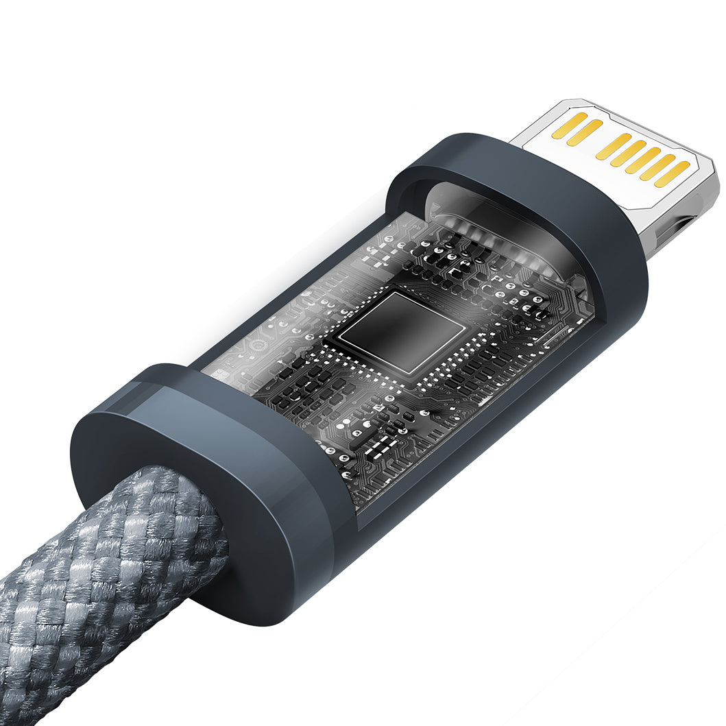 Câble de Données et de Charge USB-C - Lightning Baseus Dynamic Series, 20W, 1m, Gris CALD000016