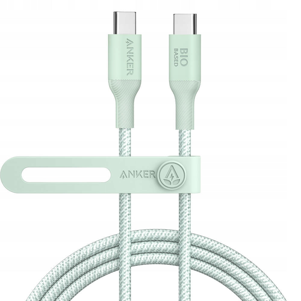 Câble de Données et de Charge USB-C - USB-C Anker 544, 140W, 1.8m, Vert A80F6H61