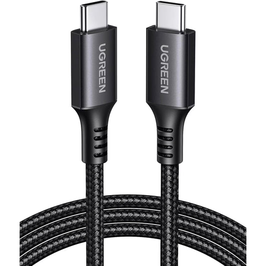 Câble de données et de charge USB-C - USB-C UGREEN US567, 60W, 1m, Gris
