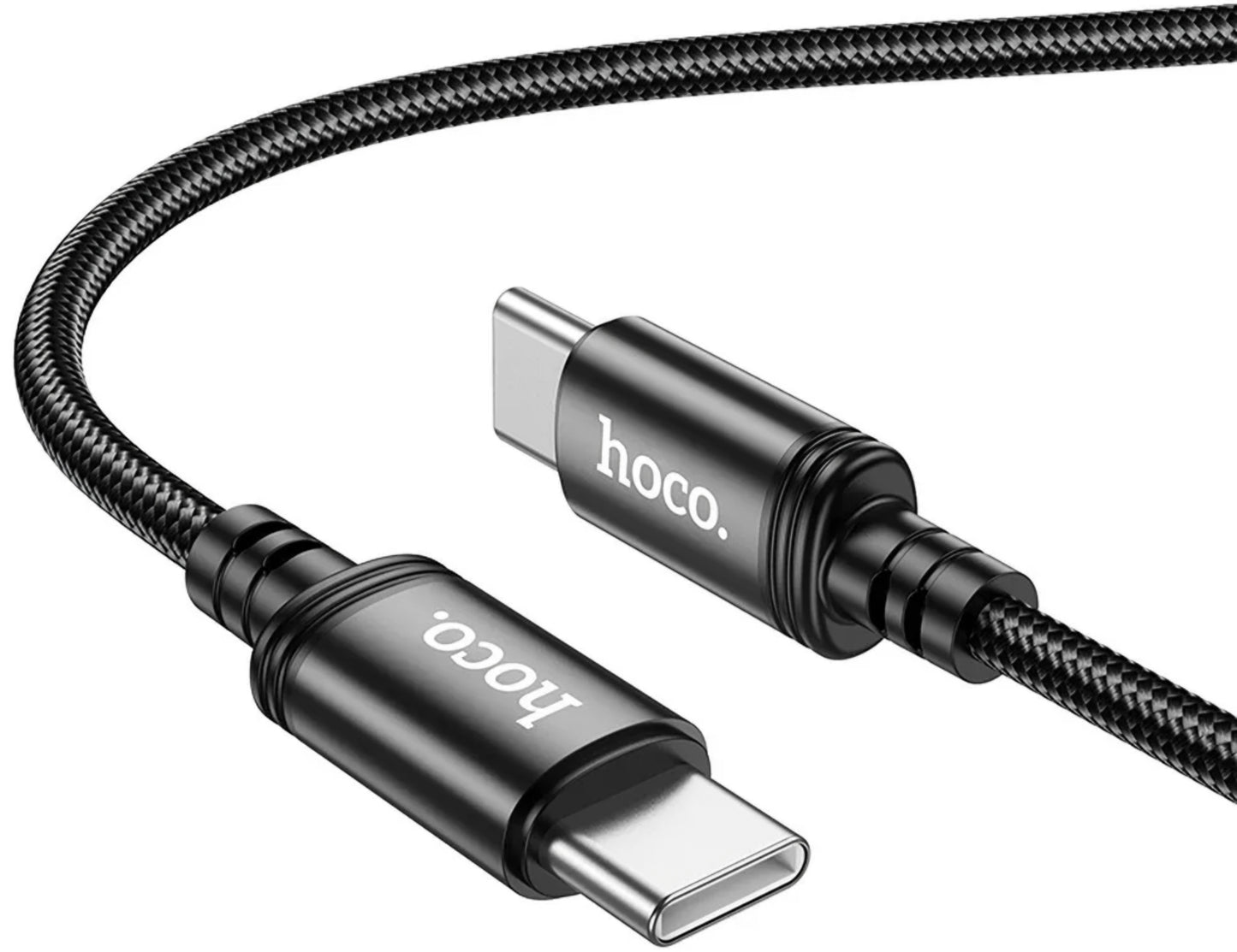 Câble de Données et de Charge USB-C - USB-C HOCO X91, 60W, 3m, Noir